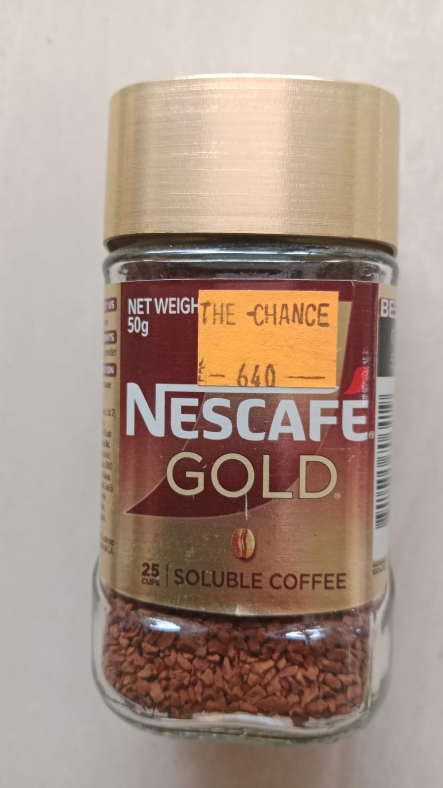 NASCAFE GOLD 50G