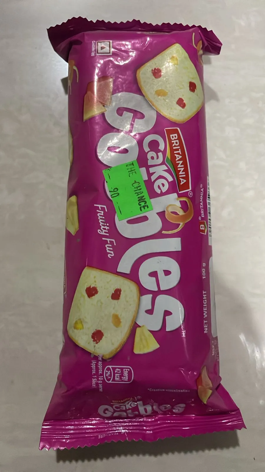 Britionnia Cake 100g