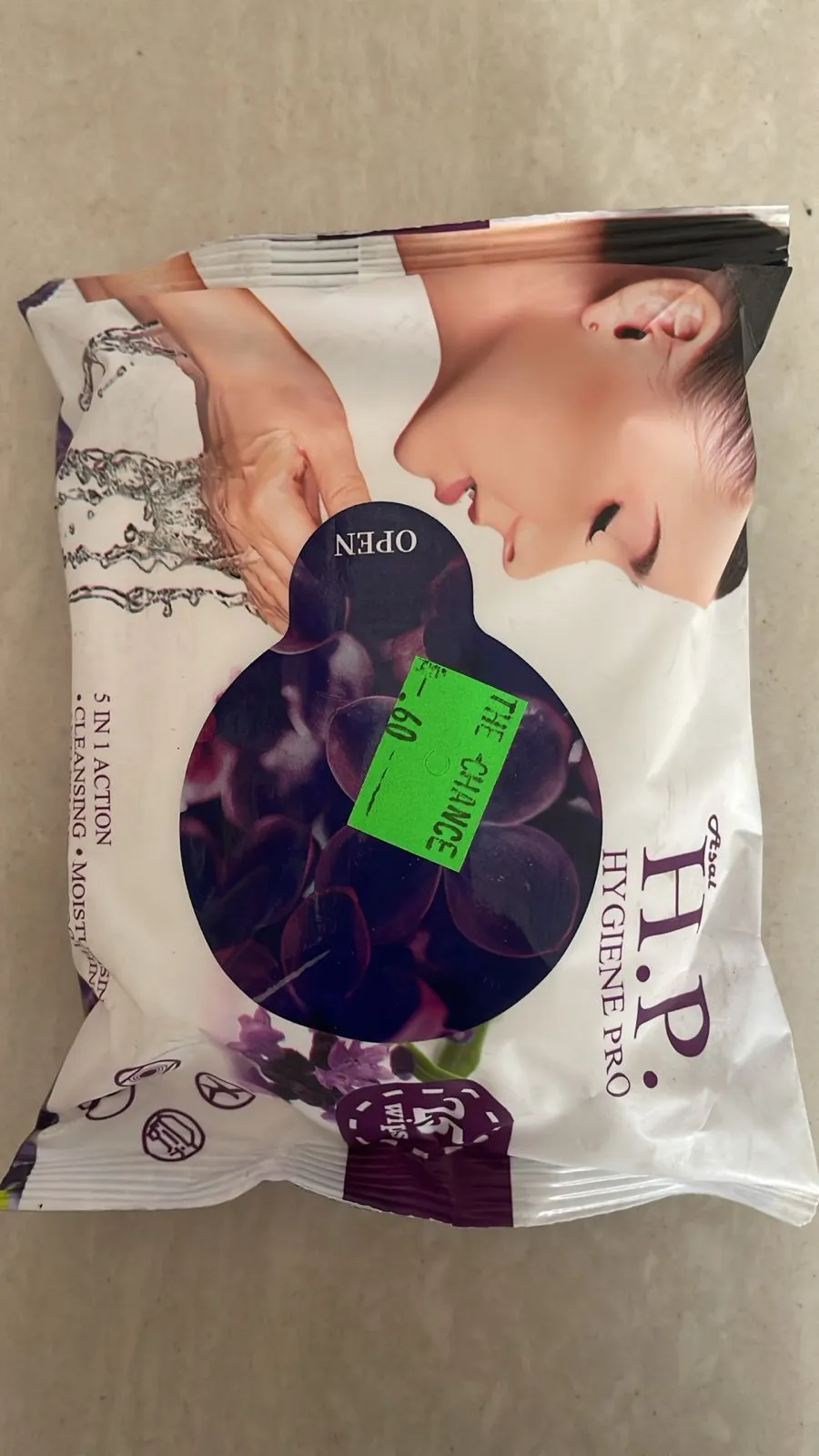Wait Tissue 25 Wipes